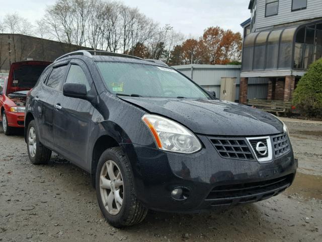 JN8AS5MV4AW609581 - 2010 NISSAN ROGUE S BLACK photo 1