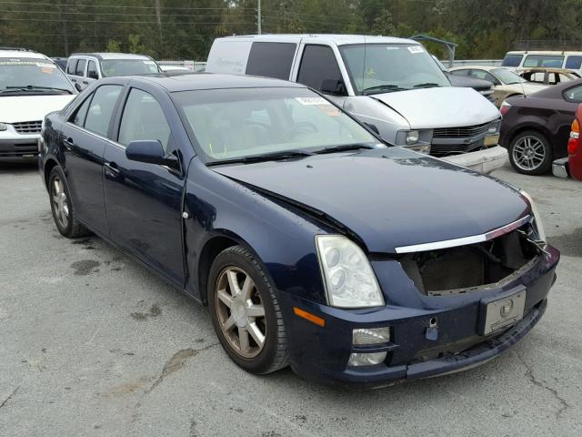 1G6DW677950233777 - 2005 CADILLAC STS BLUE photo 1