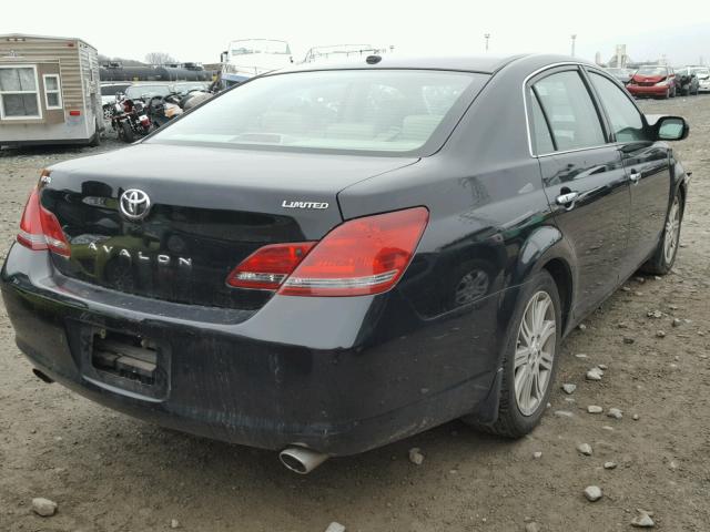 4T1BK36B59U351193 - 2009 TOYOTA AVALON XL BLACK photo 4