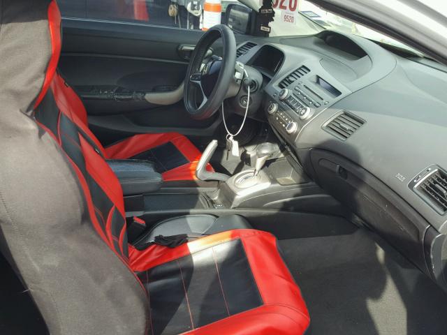 2HGFG12958H577378 - 2008 HONDA CIVIC EXL فضي صورة 5