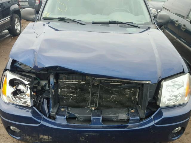 1GKDT13S632247788 - 2003 GMC ENVOY BLUE photo 7