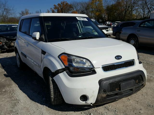 KNDJT2A24A7703181 - 2010 KIA SOUL + WHITE photo 1