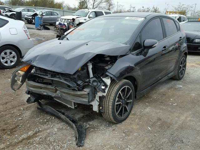 3FADP4EJ7FM161639 - 2015 FORD FIESTA SE BLACK photo 2