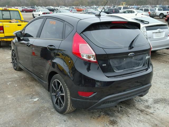 3FADP4EJ7FM161639 - 2015 FORD FIESTA SE BLACK photo 3