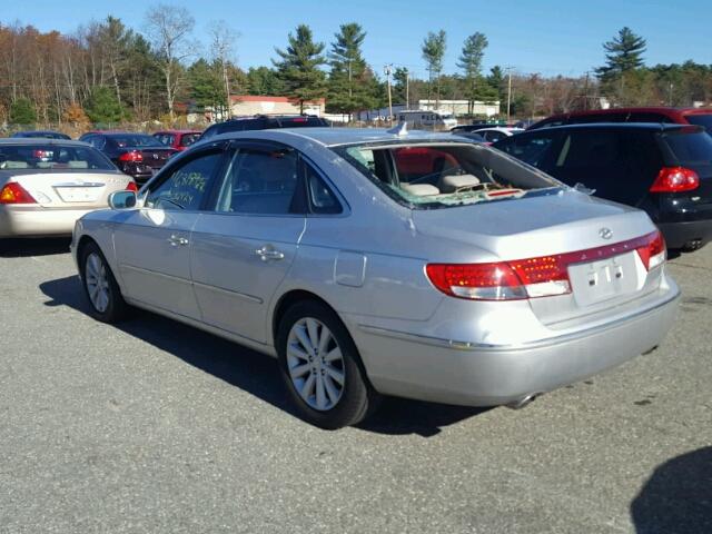 KMHFC46D59A352187 - 2009 HYUNDAI AZERA GLS SILVER photo 3