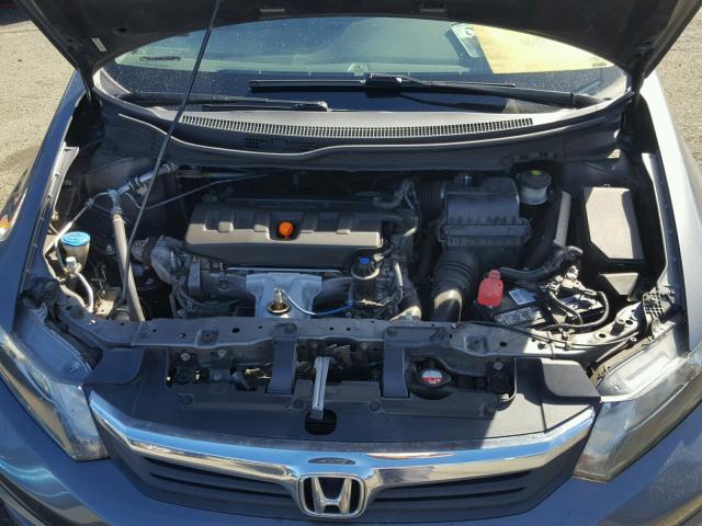 19XFB2F99CE310620 - 2012 HONDA CIVIC EXL Grafitowy zdjęcie 7