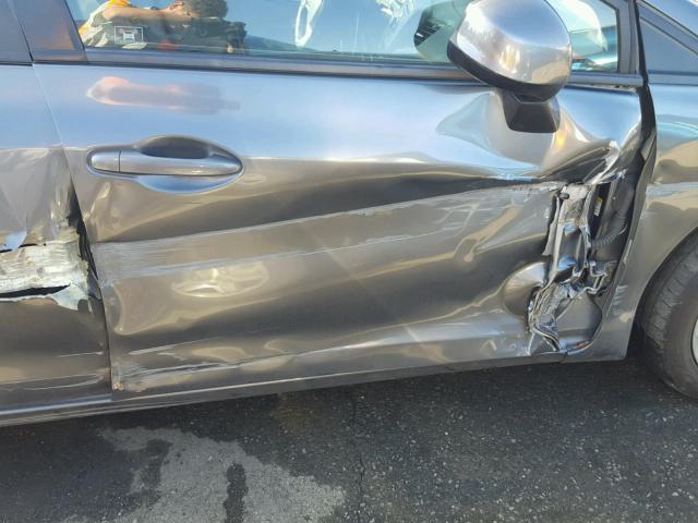 19XFB2F99CE310620 - 2012 HONDA CIVIC EXL Grafitowy zdjęcie 9