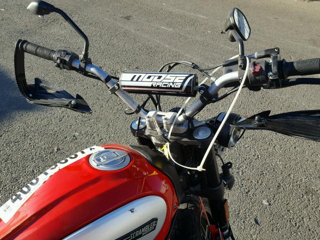 ML015ANMXGT008896 - 2016 DUCATI SCRAMBLER RED photo 5