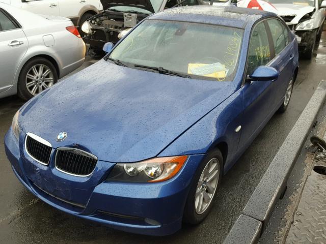 WBAVC53597FZ72217 - 2007 BMW 328 I SULE BLUE photo 2