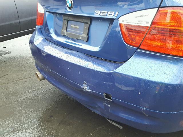 WBAVC53597FZ72217 - 2007 BMW 328 I SULE BLUE photo 9
