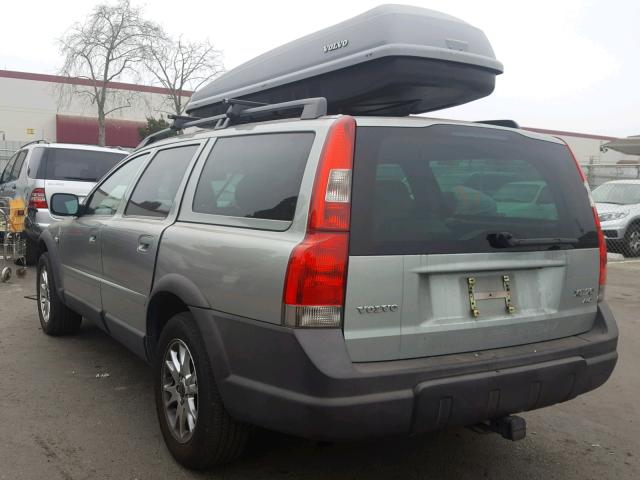 YV1SZ59H941136545 - 2004 VOLVO XC70 GREEN photo 3