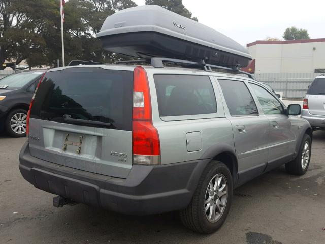 YV1SZ59H941136545 - 2004 VOLVO XC70 GREEN photo 4