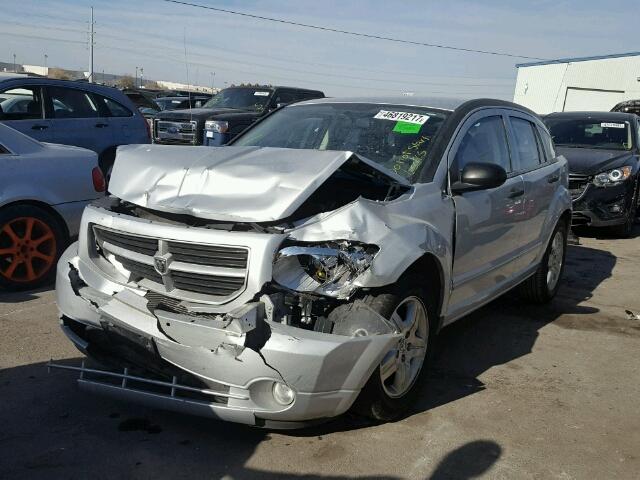 1B3HB48B27D262763 - 2007 DODGE CALIBER SX SILVER photo 2