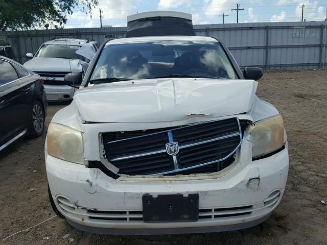 1B3HB48B27D526533 - 2007 DODGE CALIBER SX WHITE photo 7