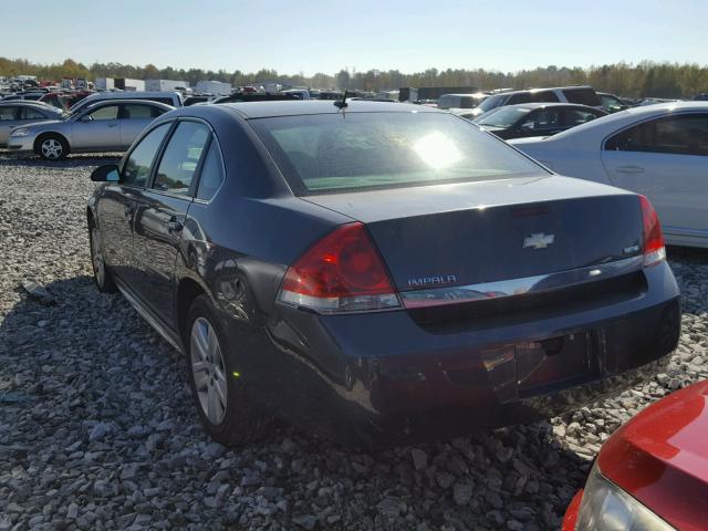 2G1WA5EKXB1260212 - 2011 CHEVROLET IMPALA LS GRAY photo 3