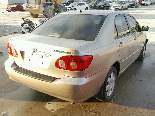 1NXBR30E46Z615028 - 2006 TOYOTA COROLLA CE GOLD photo 4