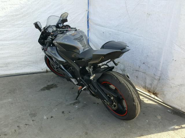 JYARJ28Y5JA001422 - 2018 YAMAHA YZFR6 C GRAY photo 3