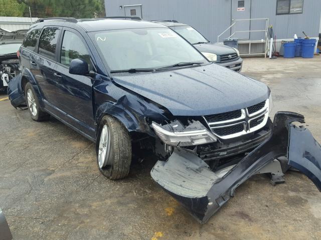 3C4PDCBG9ET267498 - 2014 DODGE JOURNEY SX BLUE photo 1