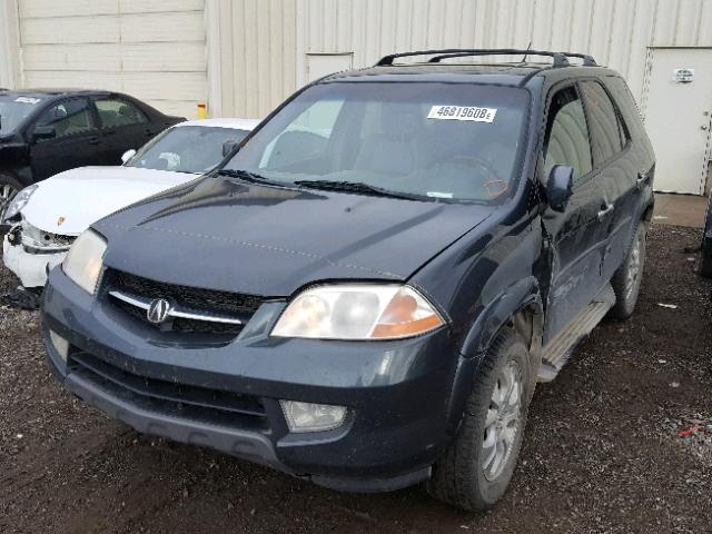 2HNYD18653H002861 - 2003 ACURA MDX TOURIN GREEN photo 2