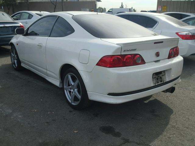 JH4DC53036S000751 - 2006 ACURA RSX TYPE-S WHITE photo 3