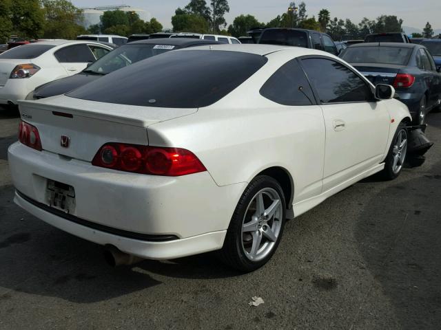 JH4DC53036S000751 - 2006 ACURA RSX TYPE-S WHITE photo 4