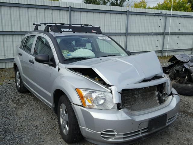 1B3CB1HA0AD595213 - 2010 DODGE CALIBER EX SILVER photo 1