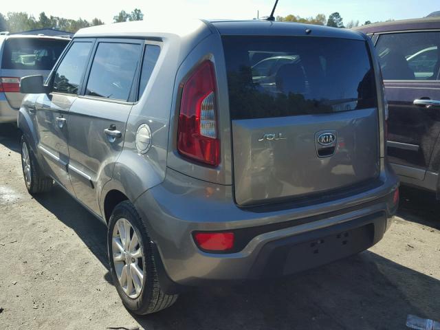 KNDJT2A66C7458387 - 2012 KIA SOUL + GRAY photo 3