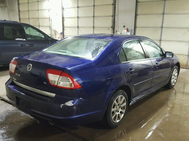 3MEHM07176R612287 - 2006 MERCURY MILAN BLUE photo 4