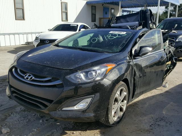 KMHD35LE6DU041823 - 2013 HYUNDAI ELANTRA GT BLACK photo 2