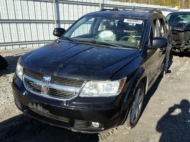 3D4GG57V79T157679 - 2009 DODGE JOURNEY SX BLACK photo 2