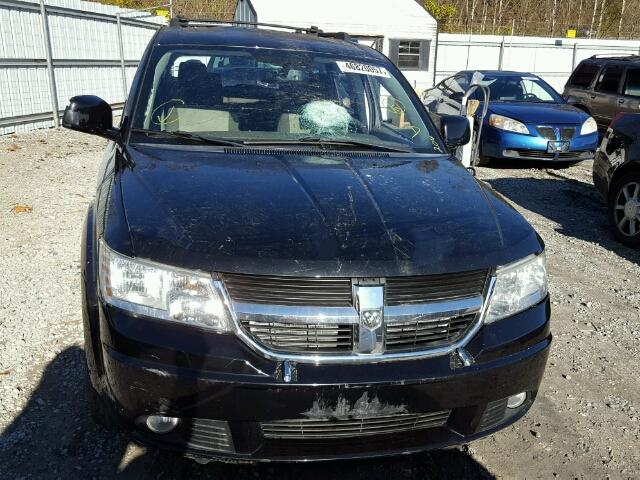 3D4GG57V79T157679 - 2009 DODGE JOURNEY SX BLACK photo 9