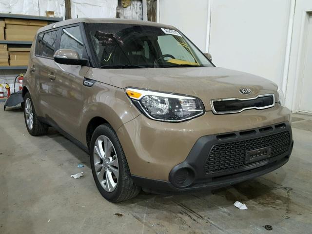 KNDJP3A59E7059400 - 2014 KIA SOUL + BROWN photo 1