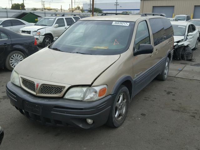 1GMDV33E75D110051 - 2005 PONTIAC MONTANA LU GOLD photo 2