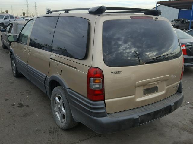 1GMDV33E75D110051 - 2005 PONTIAC MONTANA LU GOLD photo 3