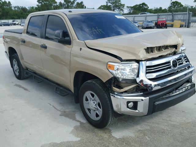 5TFDW5F17HX615760 - 2017 TOYOTA TUNDRA CRE BEIGE photo 1