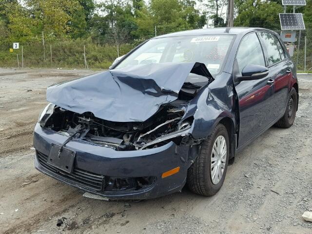 WVWDB7AJ6CW040743 - 2012 VOLKSWAGEN GOLF 蓝色 照片 2