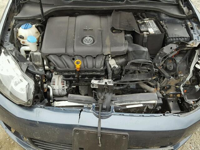WVWDB7AJ6CW040743 - 2012 VOLKSWAGEN GOLF 蓝色 照片 7