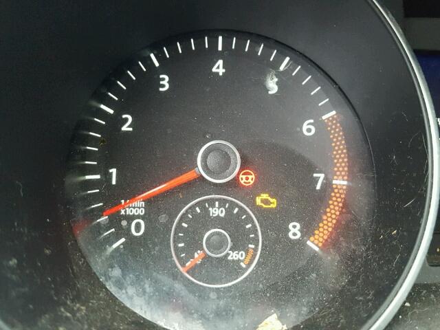 WVWDB7AJ6CW040743 - 2012 VOLKSWAGEN GOLF 蓝色 照片 9