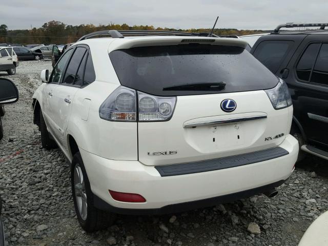 JTJHW31U282865537 - 2008 LEXUS RX WHITE photo 3