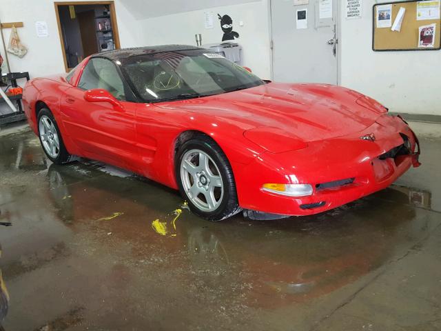 1G1YY22G3W5101149 - 1998 CHEVROLET CORVETTE RED photo 1