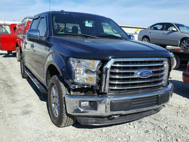 1FTEW1EG0FFC90343 - 2015 FORD F150 SUPER BLUE photo 1