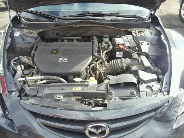 1YVHZ8BHXD5M07966 - 2013 MAZDA 6 SPORT CHARCOAL photo 7