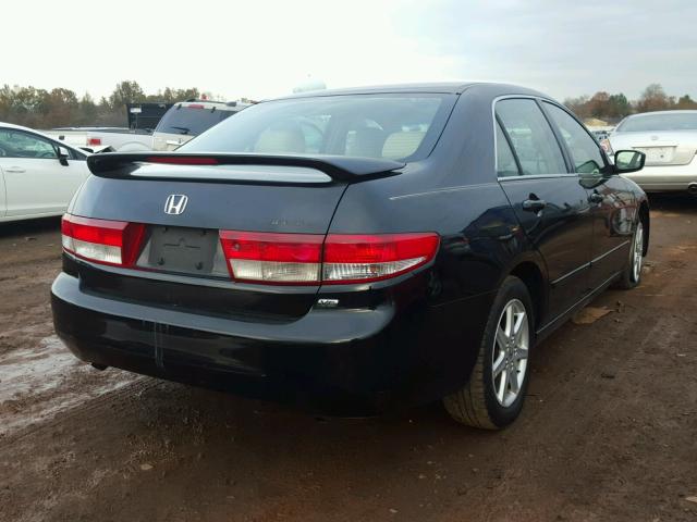 1HGCM66893A063745 - 2003 HONDA ACCORD EX BLACK photo 4