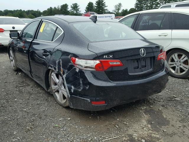 19VDE1F54EE006564 - 2014 ACURA ILX 20 PRE BLACK photo 3