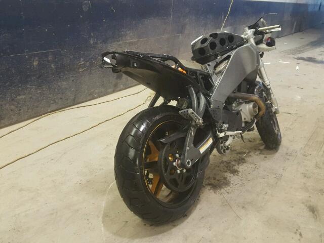 4MZAX14J353000505 - 2005 BUELL FIREBOLT X GRAY photo 4