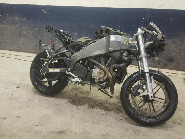 4MZAX14J353000505 - 2005 BUELL FIREBOLT X GRAY photo 9