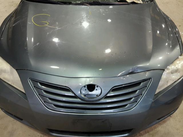 4T1BE46K48U740807 - 2008 TOYOTA CAMRY CE GREEN photo 7