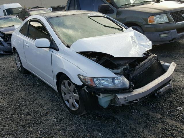 2HGFG1B65AH520285 - 2010 HONDA CIVIC LX WHITE photo 1