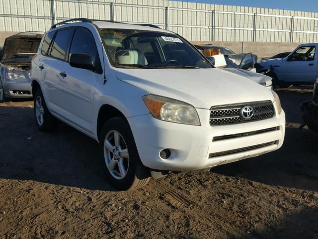 JTMBD33V286089567 - 2008 TOYOTA RAV4 WHITE photo 1