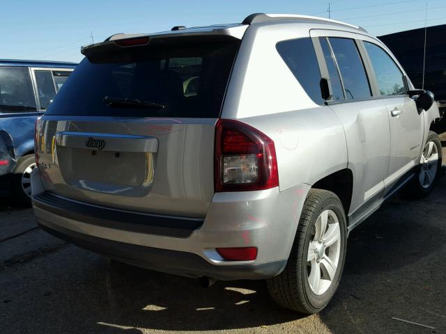 1C4NJDBB3GD617002 - 2016 JEEP COMPASS SP SILVER photo 4